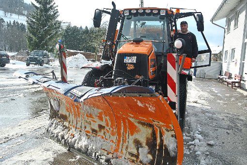 Der Winterdienst in Baiersbronn ist derzeit im Dauereinsatz. Foto: sb