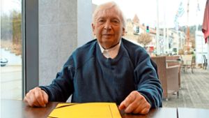 Rudolf Rentschler ist eine Kultfigur der FDP. Vor 50 Jahren gründete er den Ortsverband Nagold. Foto: Jäger