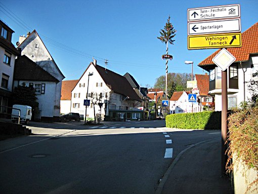 Für den Fußgängerüberweg in Obernheim soll ein Peitschenmast mit Lampe installiert werden. Foto: Archiv