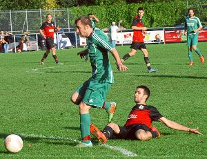 Der SV Felldorf ließ sich im Spitzenspiel gegen Göttelfingen auch durch den Pausenrückstand nicht aus der Ruhe bringen. Foto: Schwarzwälder-Bote