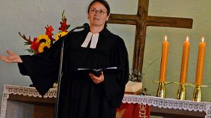 Pfarrerin Gabriele Großbach feierte ihre Einführung
