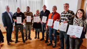 TTC Egenhausen: Verein ehrt zahlreiche treue Mitglieder