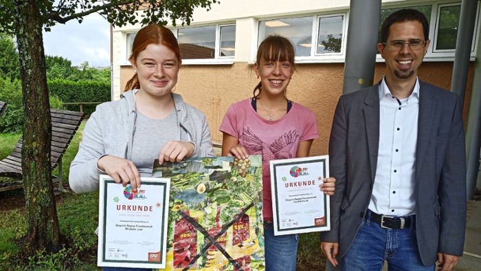 Zwei Schülerinnen des Gymnasiums Dornstetten gewinnen