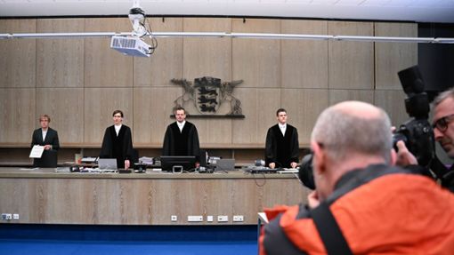 Im Januar begann der Prozess gegen die beiden Polizisten. Foto: dpa/Bernd Weißbrod