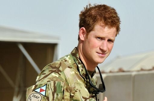 Prinz Harry in Afghanistan. Foto: AP