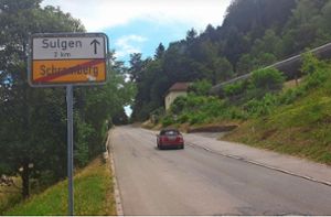 Auf der „Steige“ von der Talstadt nach Sulgen gelten künftig maximal 70 Stundenkilometer Foto: Riesterer