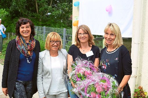Freude über die Ehrung (von links): Elvira Gaus, Roswitha Ower, Tanja Langenfeld-Eylandt und Manuela Lauer.  Foto: Bantle Foto: Schwarzwälder-Bote