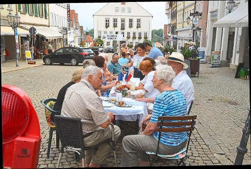 Das Hechinger Stadtfrühstück soll bald wiederholt werden. Foto: Reich Foto: Schwarzwälder-Bote