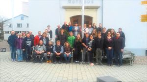 Die Spielergemeinschaft der Musikvereine Horb-Bildechingen traf sich kürzlich zum Probewochenende in Friedrichshafen.  Foto: Musikvereine Horb-Bildechingen Foto: Schwarzwälder-Bote