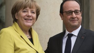 Merkel und Hollande drohen mit neuen Sanktionen