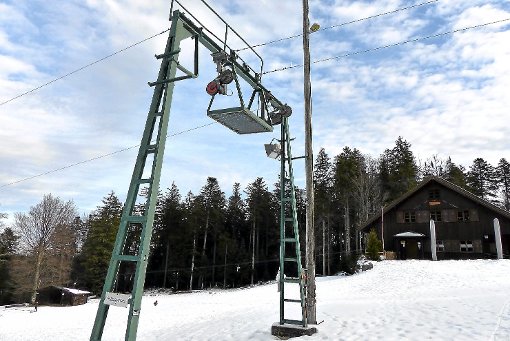 Skilift ohne Zugseil – das wird sich auf dem Sommerberg wohl nicht so schnell ändern. Foto: Bechtle