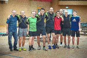 Die Titelträger in den einzelnen Altersklassen bei der Vereinsmeisterschaft des Tischtennisclubs Sulgen. Foto: TTC Foto: Schwarzwälder-Bote