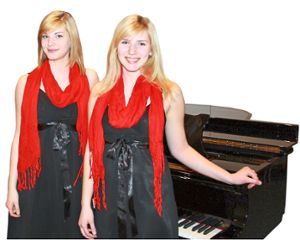 Anna und Elisabeth Rehfeldt: Die jungen Sopran-Sängerinnen haben bereits auf Bundesebene bei Jugend musiziert 2010 und 2012 Preise errungen. Foto: Veranstalter Foto: Schwarzwälder-Bote