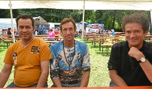 Planen  schon für das Use your summer im nächsten Jahr: Festwirt Ibrahim Karadag, Alex Brotz und Wolfgang Schmidt. Foto: Wais Foto: Schwarzwälder-Bote