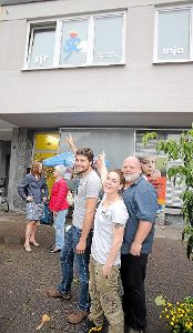 Für die Nordstadt aktiv: Tobias Schlamp, Lena Mungenast und Thomas Wendlberger (von links). Foto: Schwarzwälder-Bote