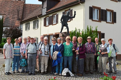 Den Haiterbacher Wanderern gefällt es im Kinzigtal. Foto: Verein Foto: Schwarzwälder-Bote