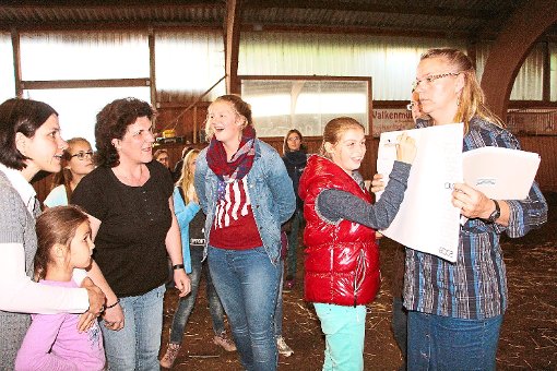 Die Reit- und Fahrgemeinschaft Marienhof Grosselfingen veranstaltete ihr Herbstfest mit Bauernolympiade. Foto: Wolf Foto: Schwarzwälder-Bote