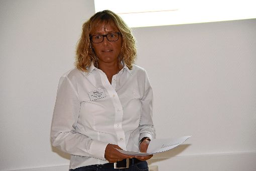 Diana Schmidt von den Maltesern Freudenstadt sprach über Hospize. Foto: Schwarzwälder-Bote