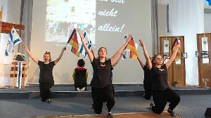 Bei der Israel-Konferenz in Bad Liebenzell trat auch eine Tanz-Formation auf.  Foto: Liebenzeller Mission Foto: Schwarzwälder-Bote