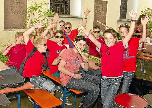 Schüler der Musikakademie VS feiern viele Erfolge, wie hier die Schlagzeugklasse. Doch der Akademie fehlen Räume.  Foto: Archiv Foto: Schwarzwälder-Bote