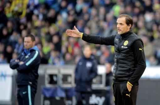 Dortmunds Trainer Thomas Tuchel will mit der stärksten Mannschaft auflaufen Foto: dpa
