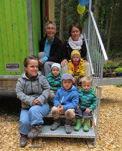 Das Neueste in Sachen Kinderbetreuung in der Stadt Haigerloch: Der frisch eröffnete Waldkindergarten bei Hart. Foto: Fechter Foto: Schwarzwälder-Bote