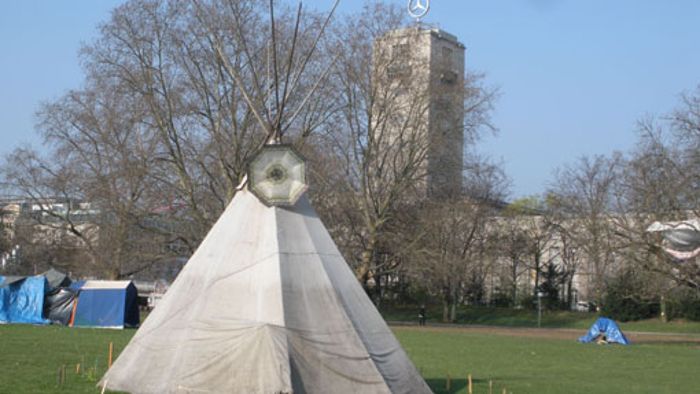 Parkschützer wollen Zelte abbrechen
