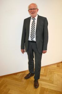 Rektor Rolf  Schofer spricht über die Hochschule. Foto: Schück Foto: Schwarzwälder Bote