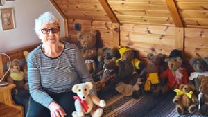 Mönchweilerin Gisela Eberhard näht Teddybären selbst