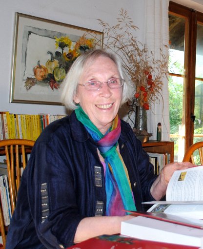 Else Schwenk-Anger erzählt im Schenkhaus aus ihrem Leben. Früher hat  sie als Kinderbuchautorin gearbeitet. Foto: Schwarzwälder-Bote