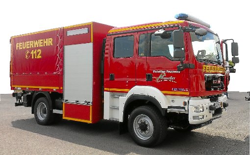 Der neue Gerätewagen Logistik der Feuerwehr wird am Samstag  bei der Gaugenwalder Hocketse präsentiert.  Foto: Feuerwehr Foto: Schwarzwälder-Bote