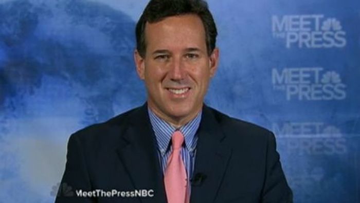 Santorum bleibt trotzig im Rennen