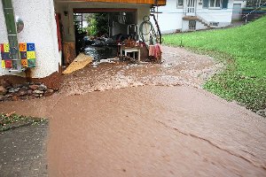 Beim Unwetter im April 2015 wurden   mehrere Gebäude überflutet.  Archiv-Foto: Schmidkte Foto: Schwarzwälder-Bote