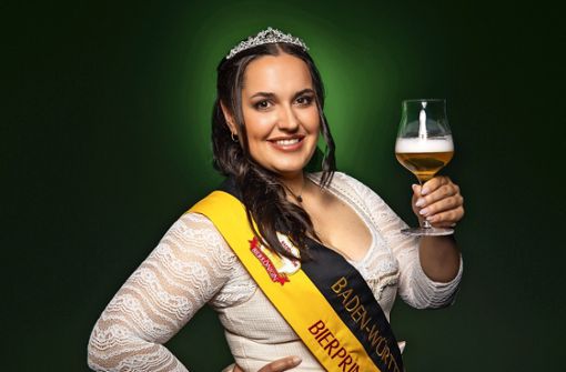Denise Braun hat den Titel – Seit Mai ist die 25-Jährige aus Weilersbach baden-württembergische Bierprinzessin. Foto: F wie FOTO/Daniela Jakob