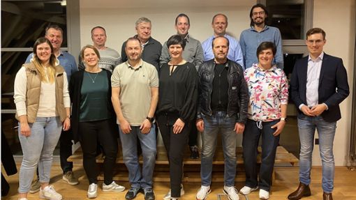 Die Kandidatinnen und Kandidaten der CDU für den Haiterbacher Gemeinderat Foto: Felix Gaiser