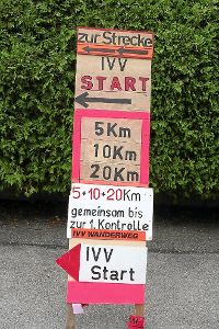 Da geht’s lang zu den 15. ­Wandertagen der Schwarzwaldfalken mit Start und Ziel in der Turn- und Festhalle Marbach.   Foto: Zimmermann Foto: Schwarzwälder-Bote