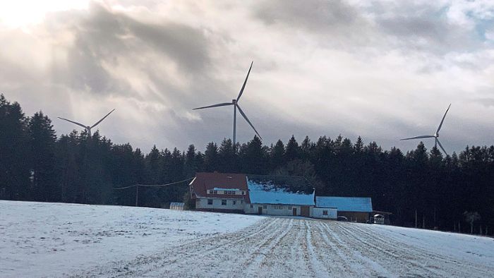Wie auf dem Rollfeld: Windräder dröhnen in Schramberg