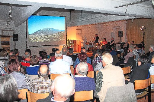 Die Zuhörer bei der Kolpingsfamilie erleben einen beeindruckenden Abend. Foto:  Klausmann Foto: Schwarzwälder-Bote