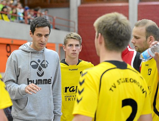 Jürgen Herr (links) gibt beim Landesligisten TV St. Georgen zusammen mit Sven Wassmer die Richtung vor.  Foto: Kienzler Foto: Schwarzwälder-Bote
