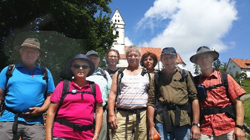 Zumeist Glück mit dem Wetter haben die Wanderer des Turnvereins Neufra. Foto: Verein Foto: Schwarzwälder-Bote