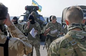 Trotz offizieller Waffenruhe gehen die Kämpfe zwischen ukrainischen Regierungstruppen und prorussische Separatisten weiter. Foto: dpa