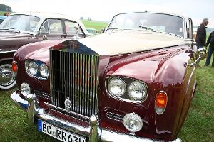 Raritäten wie dieser Rolls Royce werden zum Oldtimertreffen auf dem Flugplatz Degerfeld erwartet.   Foto: Rath Foto: Schwarzwälder-Bote