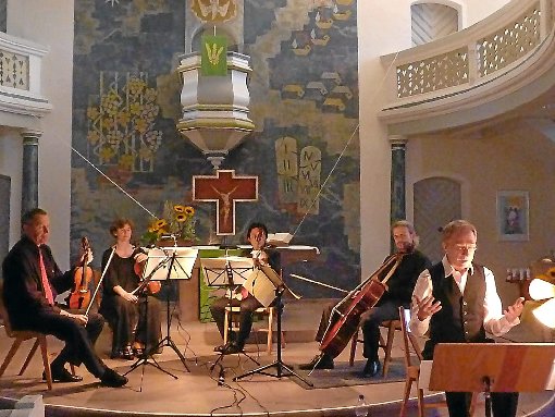Das Concerto Würzburg trat in der Altensteiger Stadtkirche auf. Foto: Kosowska-Németh Foto: Schwarzwälder-Bote