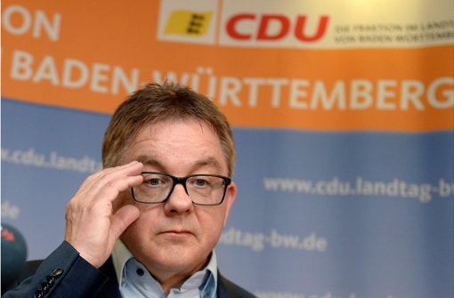 Guido Wolf sieht sich als Verhandlungsführer – Teile der CDU zeigen sich irritiert Foto: dpa
