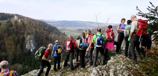 Ein herrliches Wandererlebnis genoss diese Gruppe bei ihrem Rundweg im Donautal. Fotos: Schwarzwaldverein Foto: Schwarzwälder-Bote