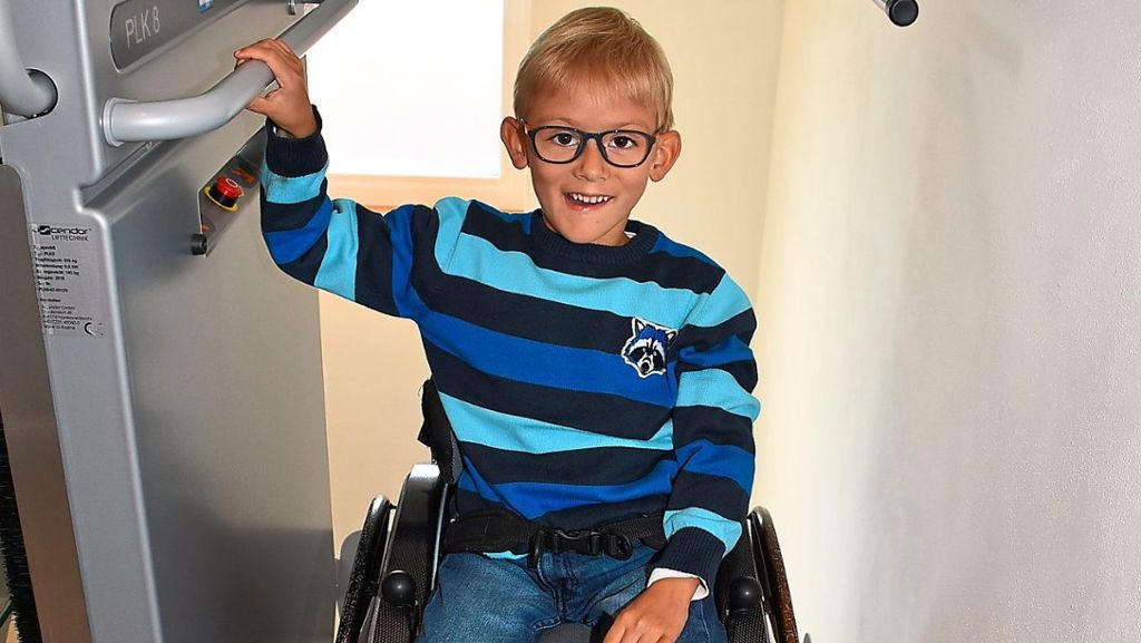 Empfingen: Spendenaktion: Nevio hat seinen Treppenlift