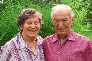 Sie sind seit 60 Jahren verheiratet und feiern heute  diamantene Hochzeit: Maria und Josef Hahn.  Foto: Hahn Foto: Schwarzwälder-Bote