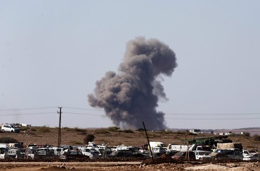 Die Allianz versucht, die kurdischen Kämpfer in Kobane gegen das Vorrücken des IS zu unterstützen. Foto: dpa