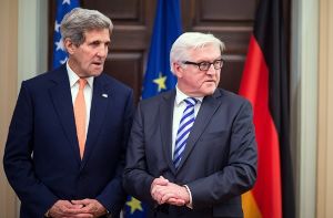 US-Außenminister John Kerry (links) stattet seinem deutschen Amtskollegen Frank-Walter Steinmeier derzeit einen Besuch ab.  Foto: dpa