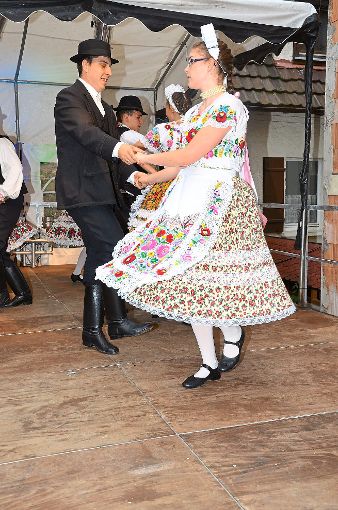 Auch Folkloretanz gibt es beim Dorffest zu sehen.  Foto: Baiker Foto: Schwarzwälder-Bote